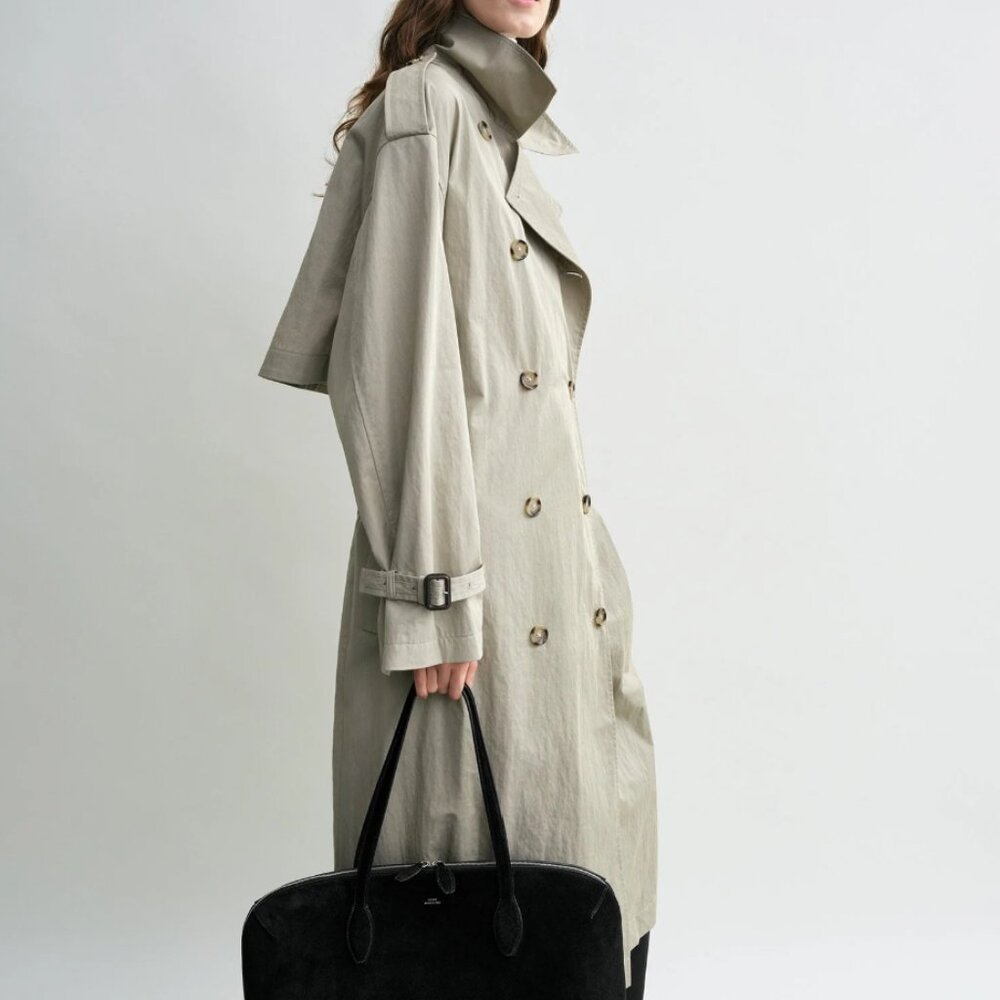 Toteme Crisp summer trench clay